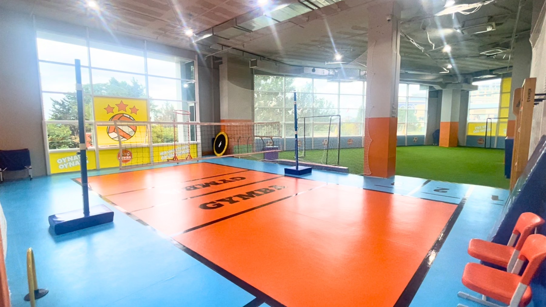 Gymba güvenli spor ortamı